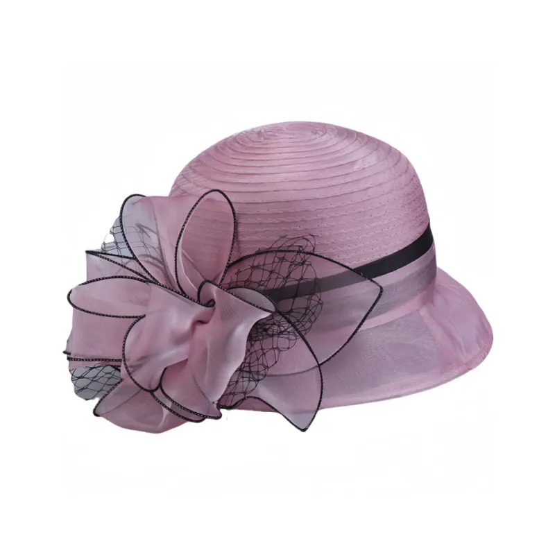 Yalu Organza Bucket Hats Women's-6