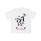 White (Pink Print)