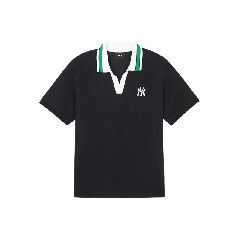 MLB New York Yankees Polo Shirts Women's Black-0