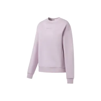 LINING Fitness Series Sweatshirts Women's Lotus Root Powders Purple