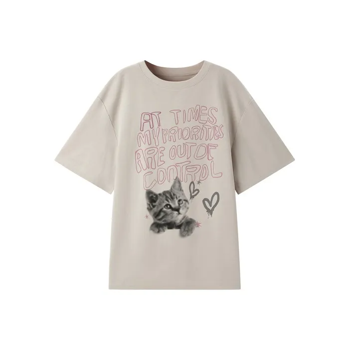 LEDIN T Shirts Women's Khaki-0