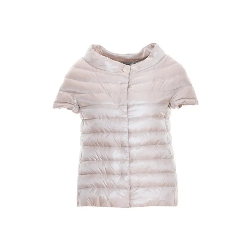 HERNO Greta Short Sleeved Puffer Jacket-0