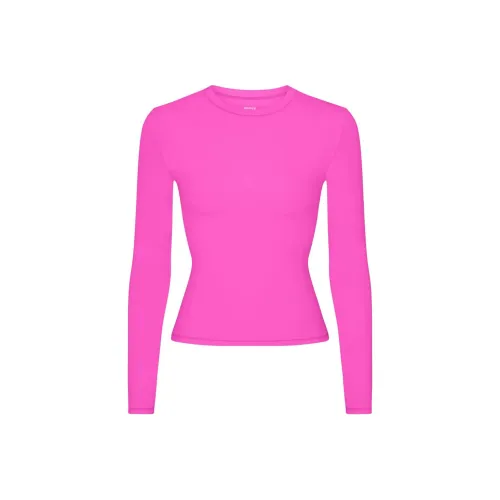 Skims T-Shirts Women's Rose Red