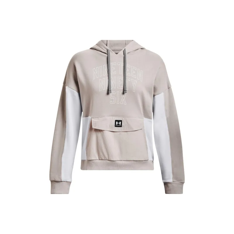 Under Armour Sweatshirt Women's Gray White-0
