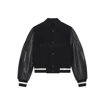 Givenchy Cropped Varsity Jacket