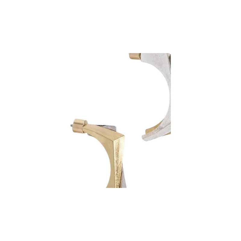 ZARA Zinc Earrings Women's Gold-2