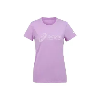 Asics T-Shirts Women's Purple