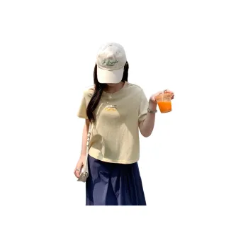 Tonlion T Shirt Women's Custard