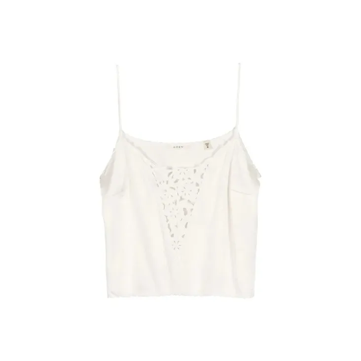 DOEN ERIN TOP Camisole Women's White-0