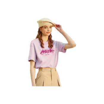 Tonlion T-Shirt Women's Light Purple