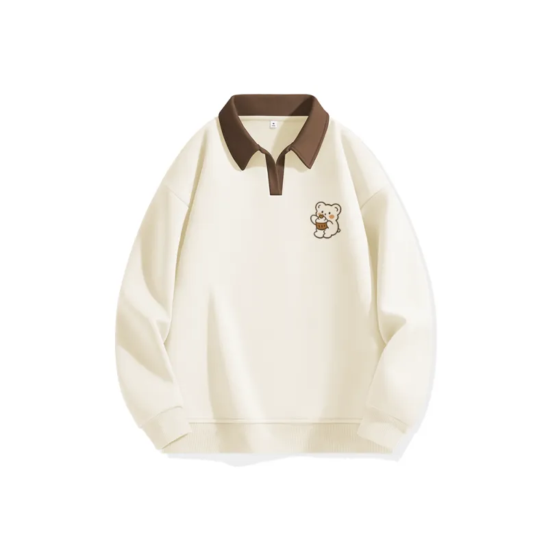 Cotton Sweatshirts Women's-5
