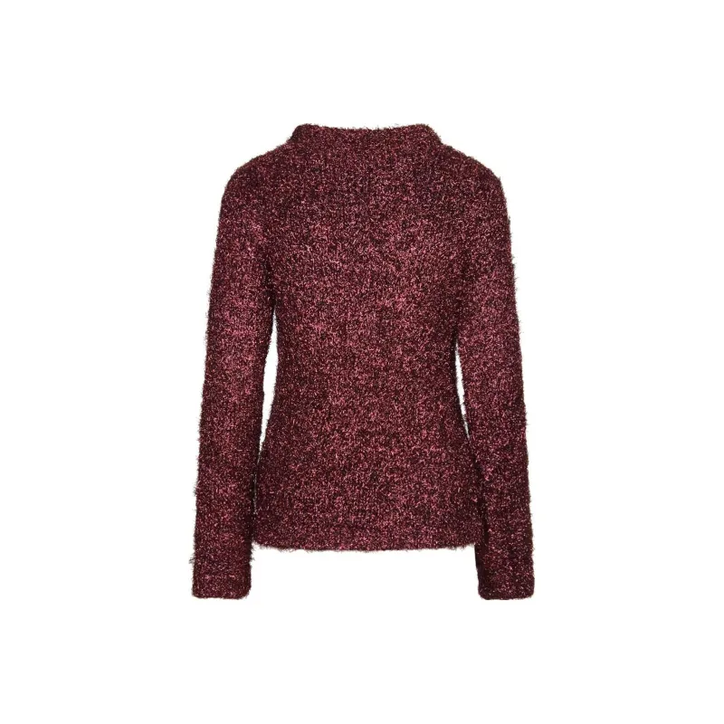 SAINT LAURENT FW22 Cashmere Sweater Women's Fuchsia-0