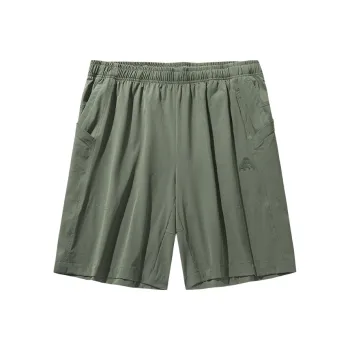 Anta Outdoor Collection Casual Shorts Men's Washed Seaweed Green