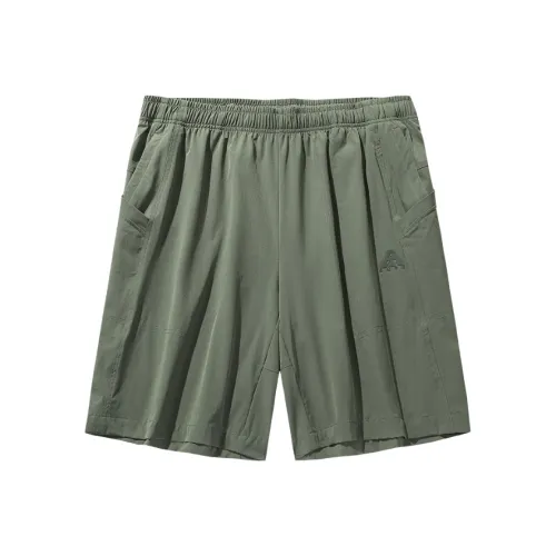 Anta Outdoor Collection Casual Shorts Men's Washed Seaweed Green