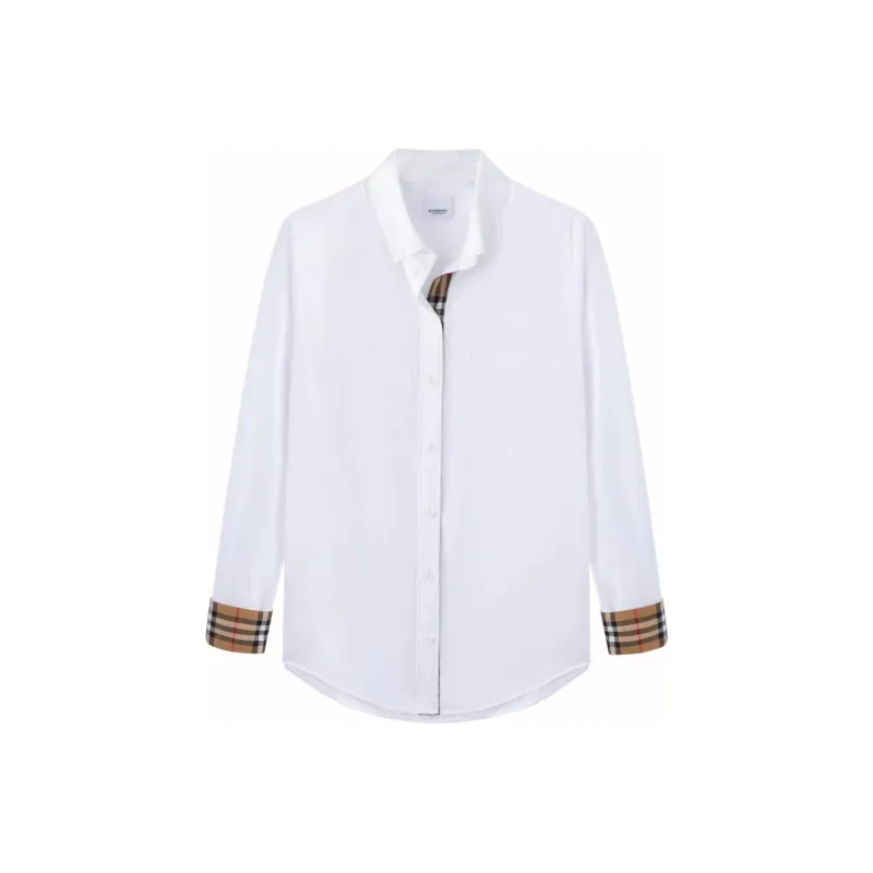 Burberry Shirts Women's White-0
