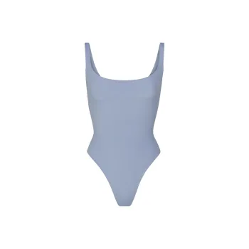 SKIMS FITS EVERYBODY SQUARE NECK BODYSUIT Bodysuits Women's SLATE/Slate
