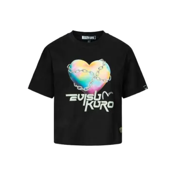 EVISU T Shirts Women's Black