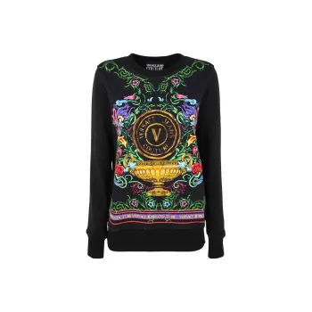 VERSACE JEANS COUTURE Sweatshirts Women's Black