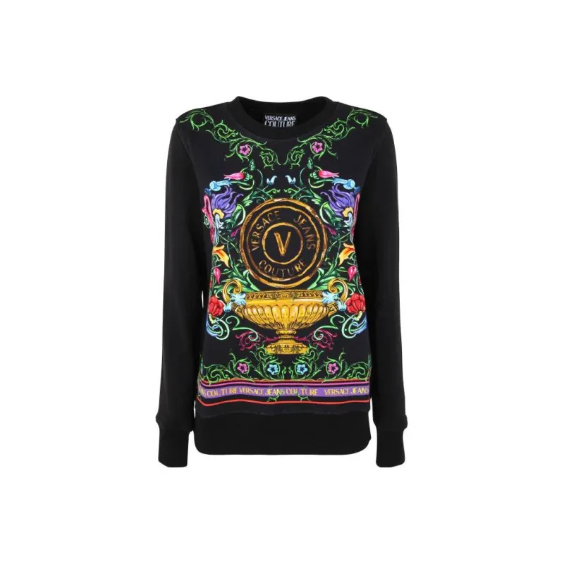 VERSACE JEANS COUTURE Sweatshirts Women's Black-0