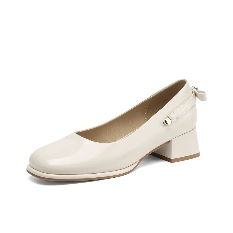 DAPHNE Chunky Heel High Heels Women's-3