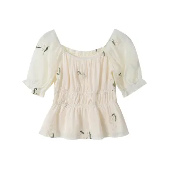 EIDOLON GRAIN Chiffon Shirt Women's