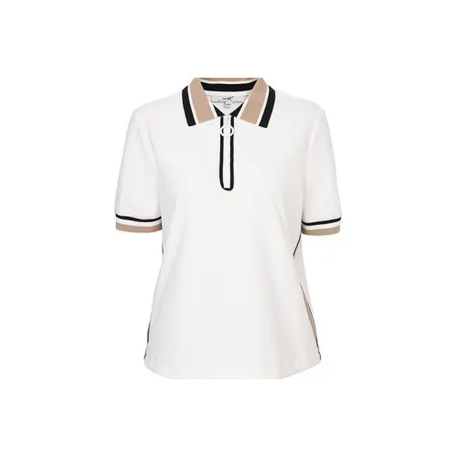 XII BASKET Polo Shirts Women's White