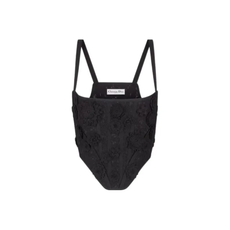 DIOR Strapless Top Women's Black-0