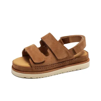 PLO CART Beach Sandals Unisex Brown/Khaki/Black
