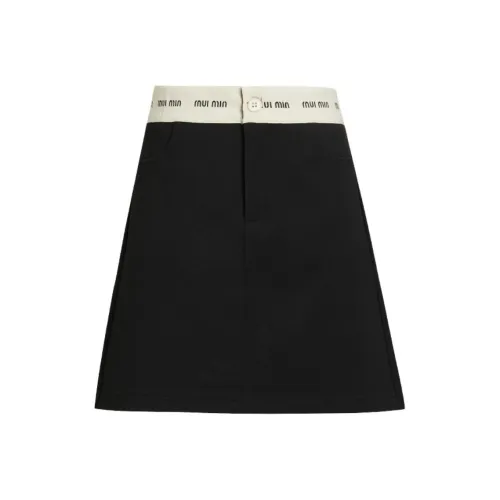 OROI Casual Short Skirts Women's Black