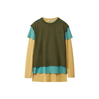MIU MIU T-Shirt Women's Pomelo Green