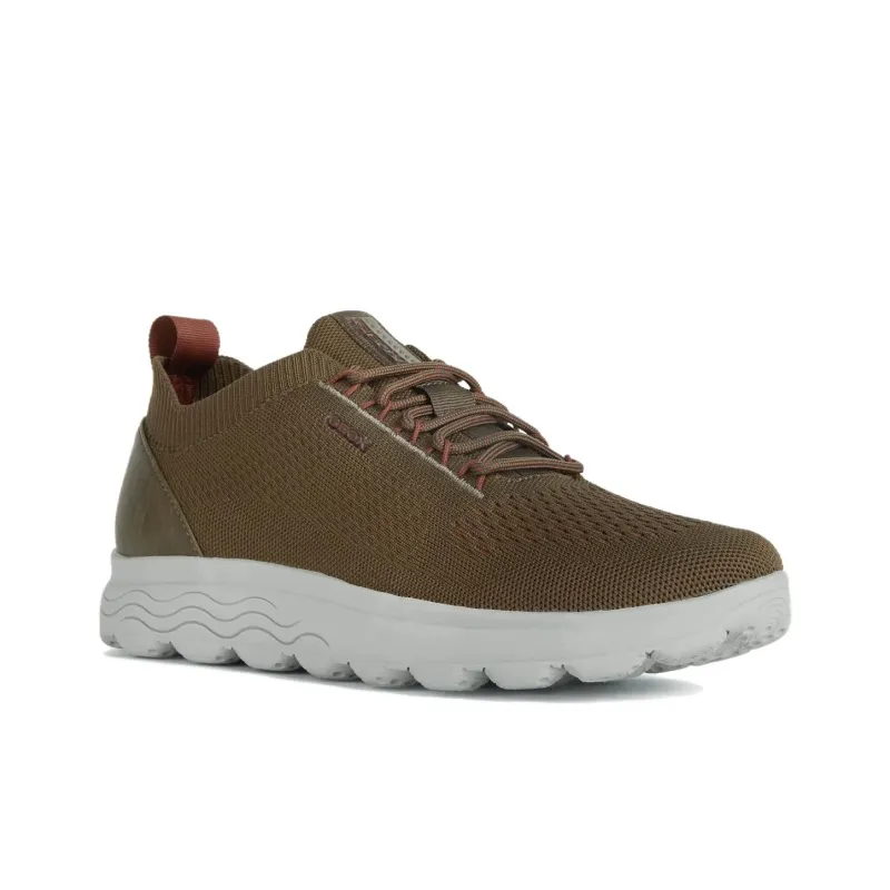 GEOX Spherica Abrasion Resistant Low Top Casual Shoes Men's Brown-1