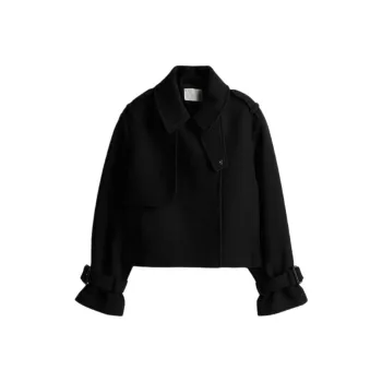 H&M Jackets & Coats Women's Black