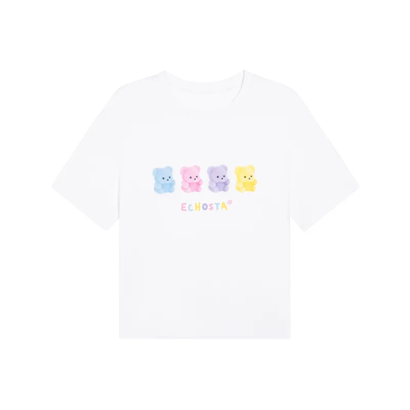 ECHOSTA T-Shirts Women's White-0