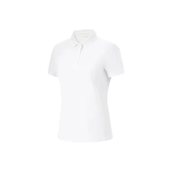 LiNing Fitness Series Polo Shirt Women's Standard White