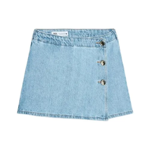 ZARA Denim Shorts Women's Medium Blue
