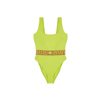 VERSACE Jumpsuit Women's Light Yellow