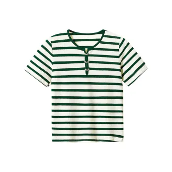Ning Cai Yuer Set in Sleeve T Shirt Women's