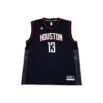 Adidas x NBA Houston Rockets Harden Basketball Jersey Unisex Black