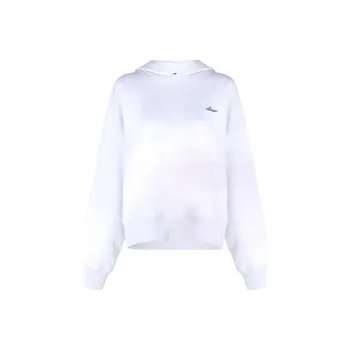 WE11DONE Logo embroidered Oversized Hoodie