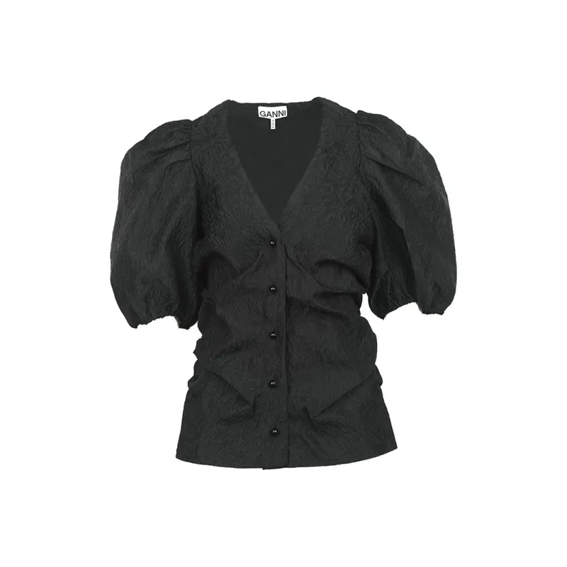 GANNI Shirts Women's Black-0