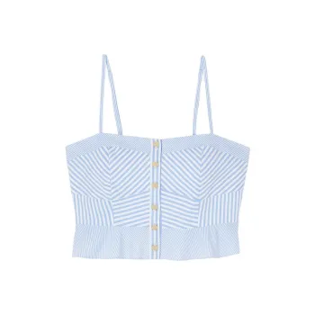 Sandro Camisoles Women's Sky Blue