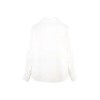 Migu Shirts Women's Star Pattern Shirt, White