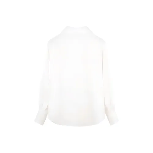 Migu Shirts Women's Star Pattern Shirt, White