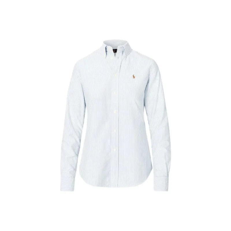 Polo Ralph Lauren Shirt Women's Blue White-0