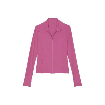 Victoria's Secret PINK Relay Full-Zip Jacket / Midnight Mauve Jackets Coats Women's Fuchsia
