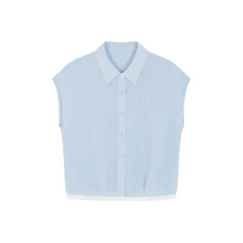 IHIMI Shirts Women's Aqua Blue