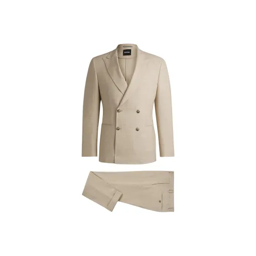 HUGO BOSS Tweed Double breasted Suit
