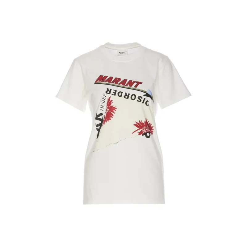 ISABEL MARANT ETOILE Zoeline Logo Printed T Shirt-0