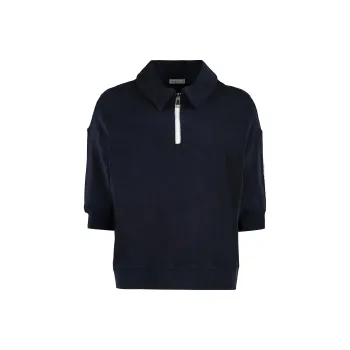 Moncler Polo Shirts Women's Blue