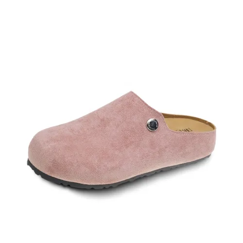 GESHE Rubber Sole Abrasion Resistant Closed Toe Slippers Women's